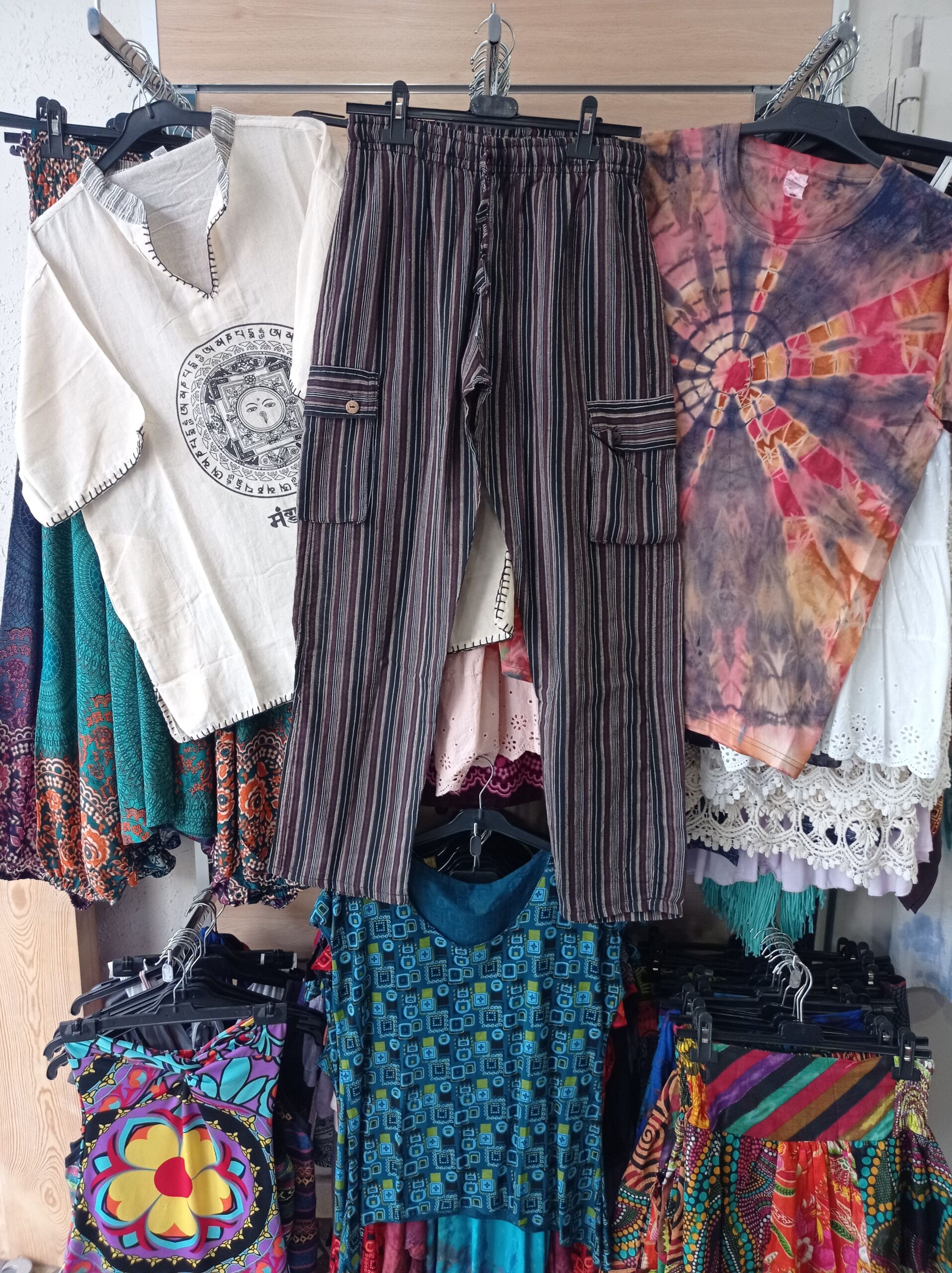 Pantalón Hippie de Rayas - Estilo Bohemio