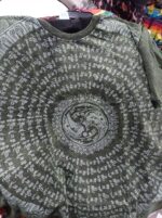 Camiseta ying yang color verde - Tienda de Ropa Hippie